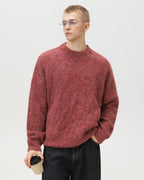 Maglione da uomo Oversize a Trecce Girocollo | Haven Loom, immagine 8