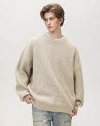 Maglione da uomo Oversize Girocollo Comodo | Haven Loom, immagine 11