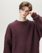 Maglione da uomo Oversize Girocollo Comodo | Haven Loom, immagine 10