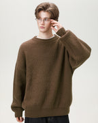 Maglione da uomo Oversize Girocollo Comodo | Haven Loom, immagine 12