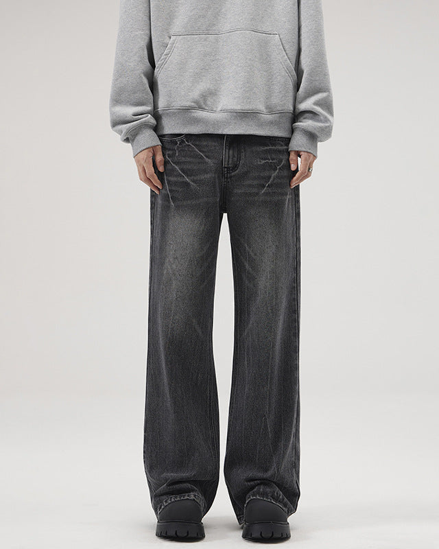 Jeans da uomo Bootcut Washed | Haven Loom, immagine 4